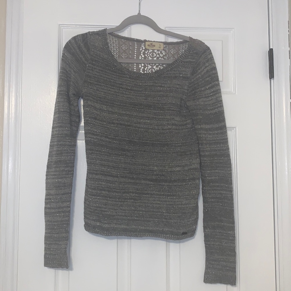 Hollister grey sweater
